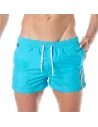 Mid Thigh Swim Shorts Turquoise