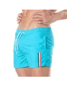Mid Thigh Swim Shorts Turquoise