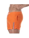 Mid Thigh Swim Shorts Orange