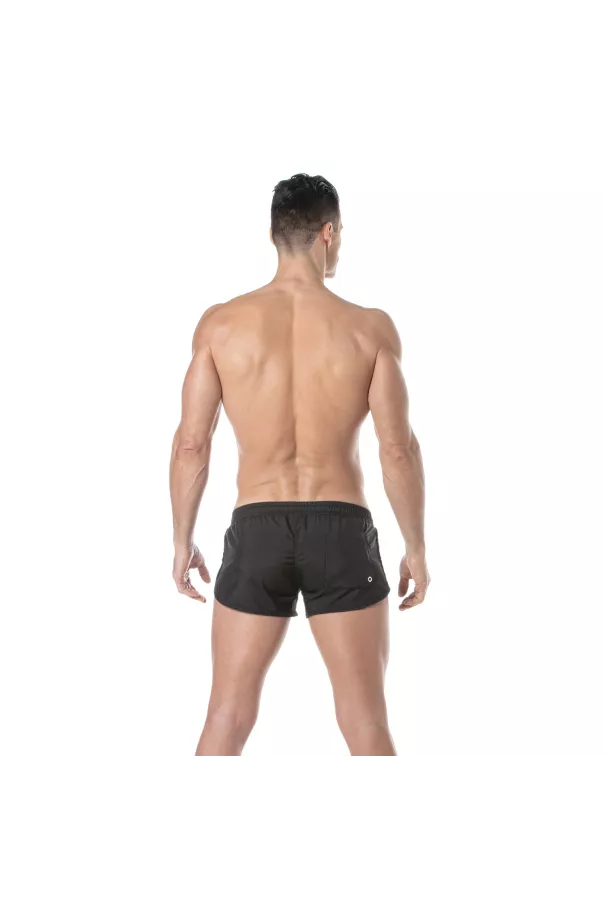 Mini Swim Shorts Black Back