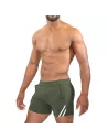 White Khaki Paris Shorts