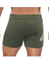White Khaki Paris Shorts