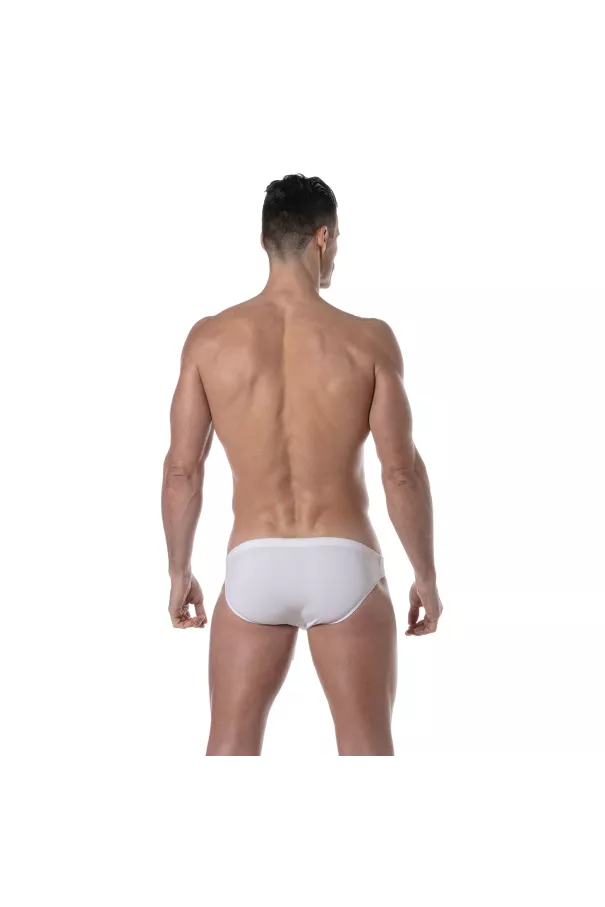 Plain swim Mini Briefs White Back