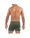 White Khaki Paris Shorts