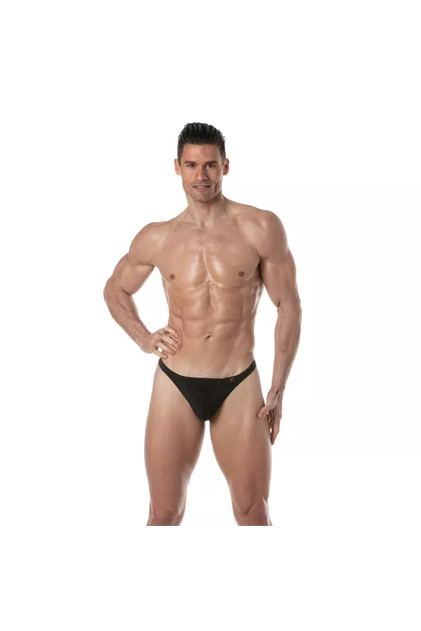 Plain swim Thongs Black For Men