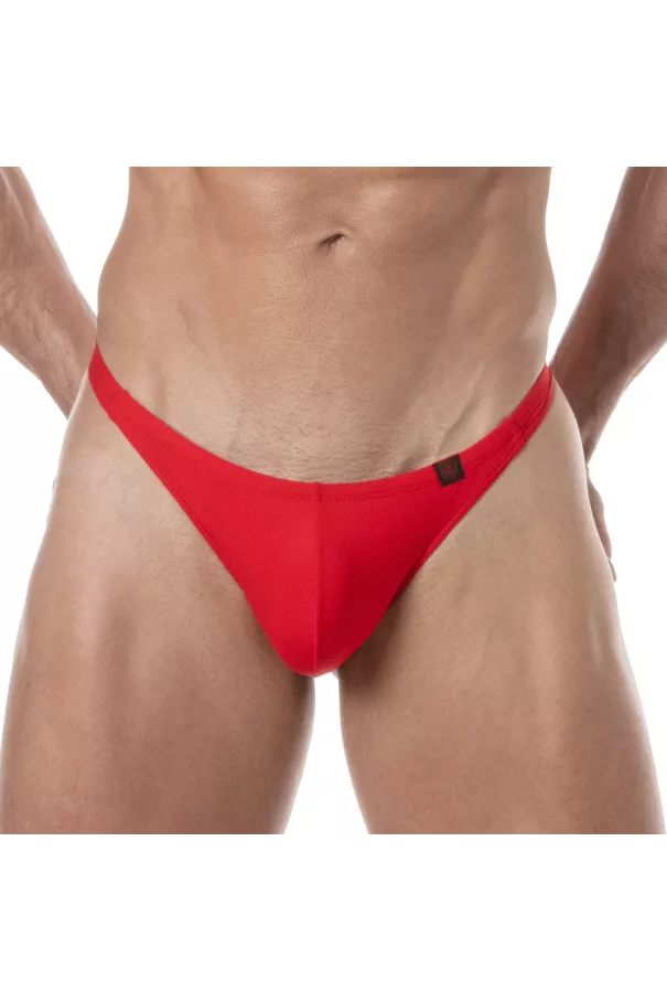 Plain swim Thongs Red