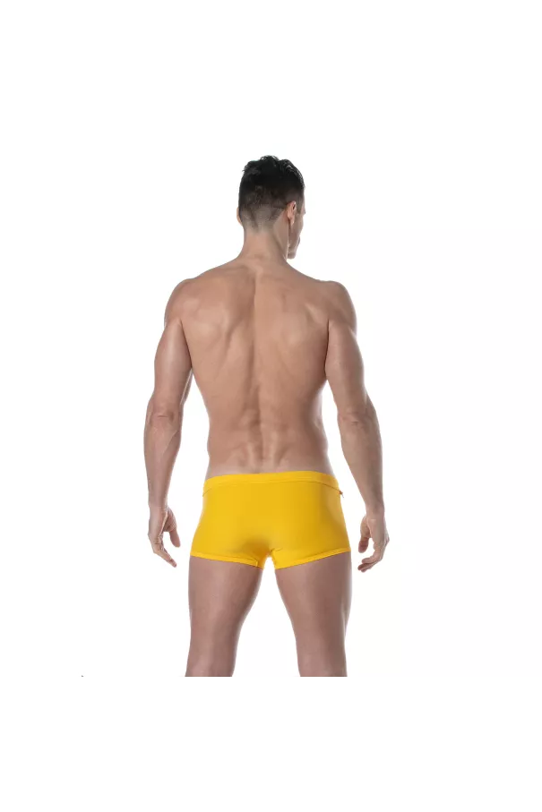 Plain swim Mini Trunks Yellow with tof logo