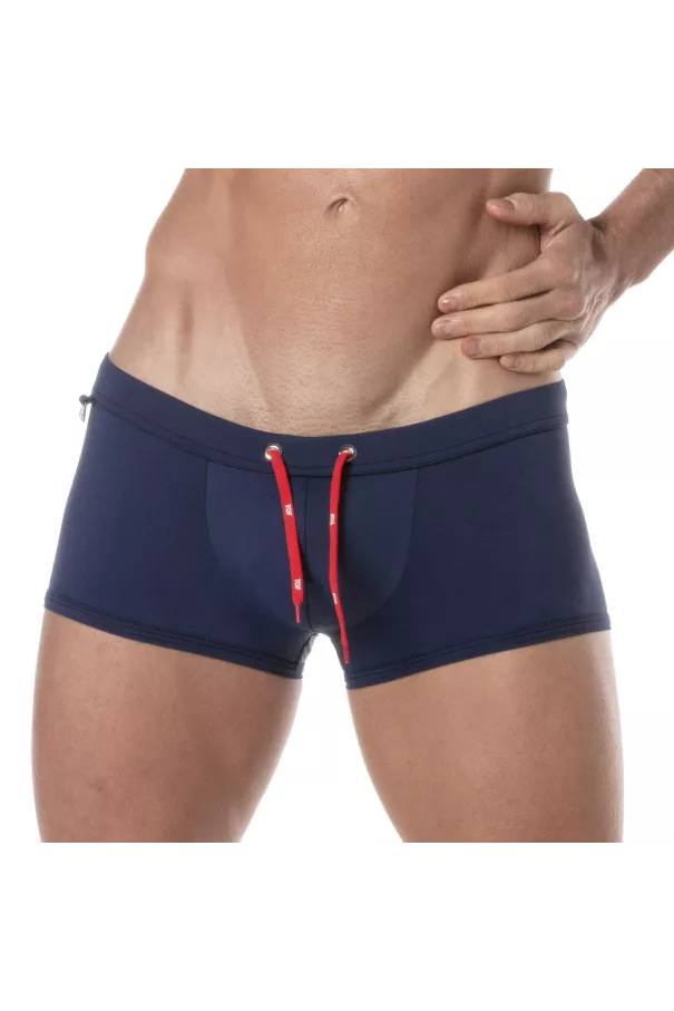 Plain swim Mini Trunks Navy