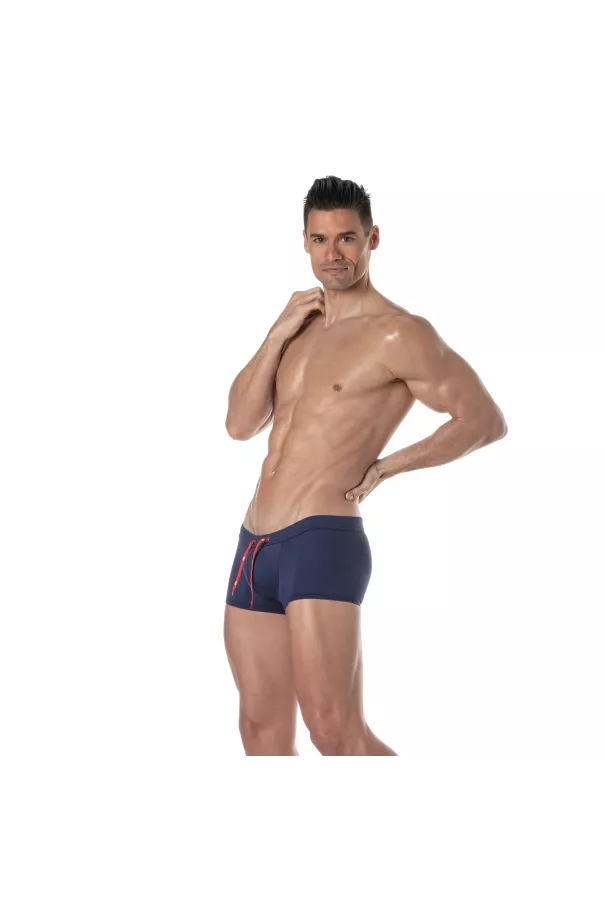 swim Mini Trunks Navy with complet body of men