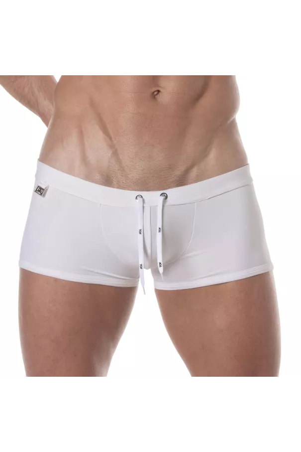 Plain swim Mini Trunks White