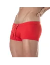 Plain swim Mini Trunks Red From sideway