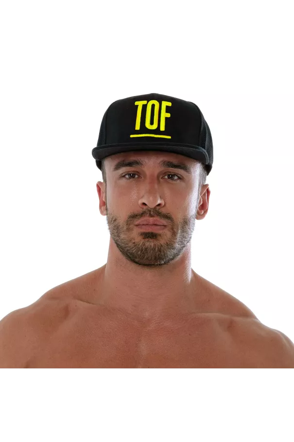 Circuit Cap - Black Neon Yellow