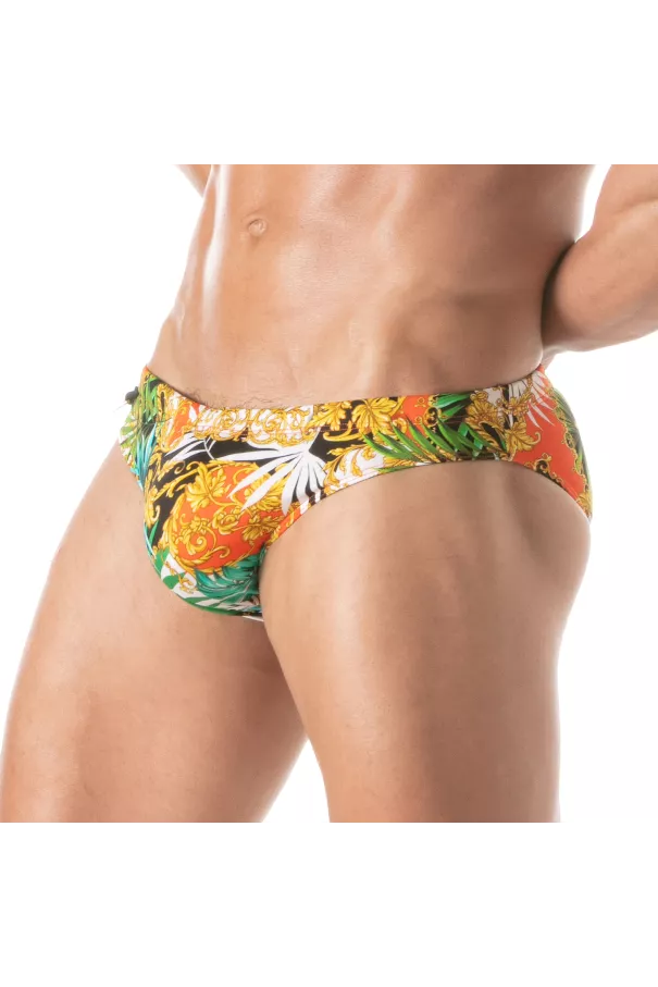 Baroque swim Mini Briefs Orange