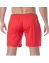 Exhib It Shorts Red from the back