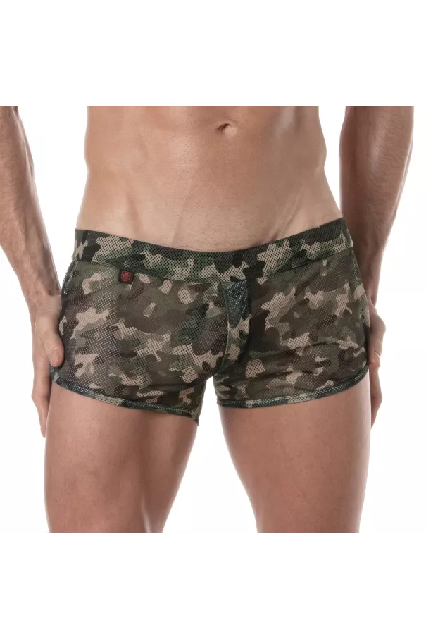 See Through Mens Mini Shorts