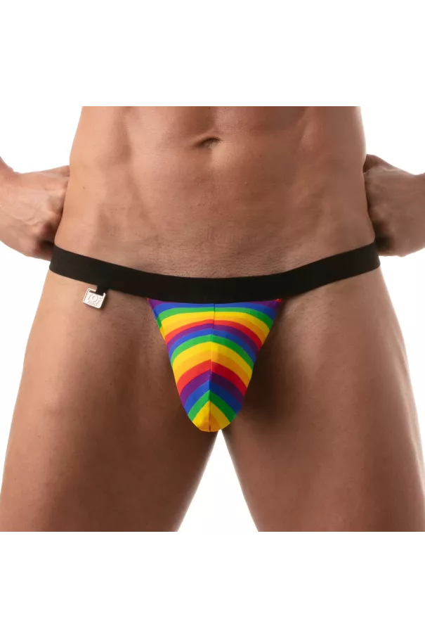 Rainbow Swim Thong