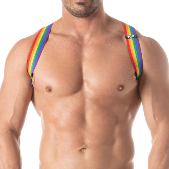 Rainbow Shoulder Harness Front For Mens