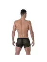 See Through Mens Mini Shorts Black