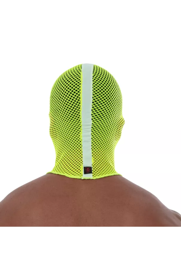 Neon Mesh Hood Yellow Back For Men