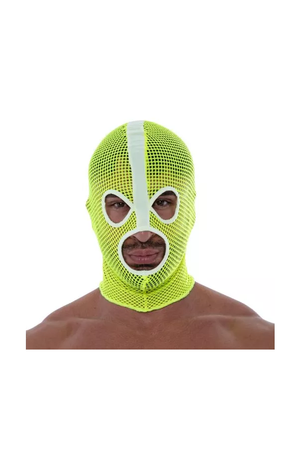 Neon Mesh Hood Yellow
