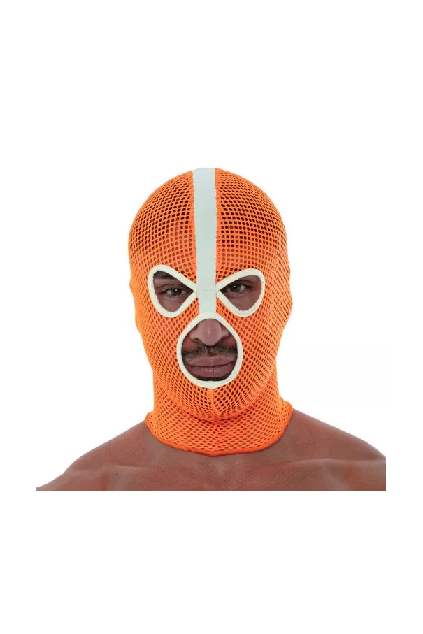 Neon Mesh Hood Orange
