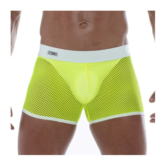 Neon Mesh Shorts Yellow first image