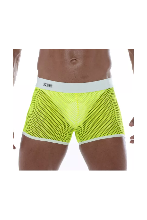 Neon Mesh Shorts Yellow first image