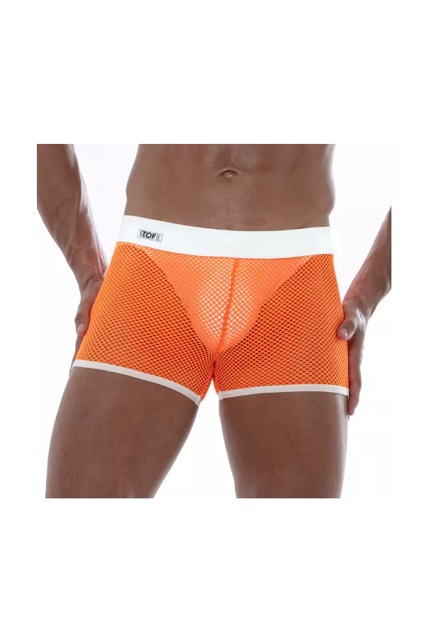 Neon Mesh Shorts Orange first picture