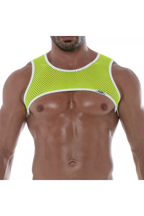 Neon Mesh Harness Orange