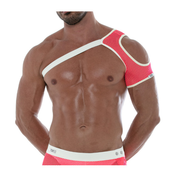 Neon Mesh Shoulder Harness Pink first picture