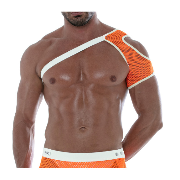 Neon Mesh Shoulder Harness Orange  first picture