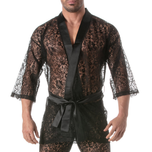 Lace Kimono Vest
