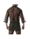 Lace Kimono Vest from the back