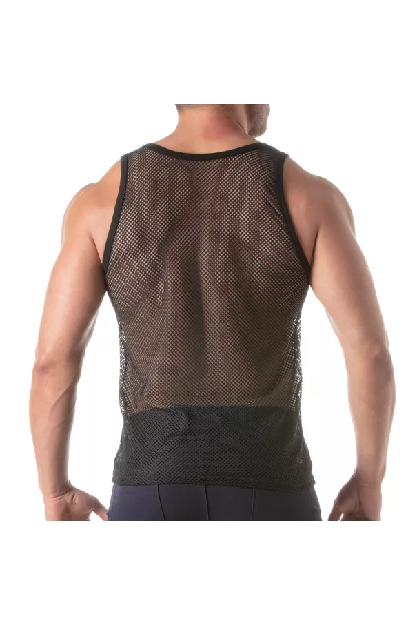 tank top black for men