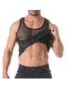 Circuit Fishnet Tank Top for men with abs