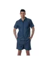 Light Denim Bermuda with a sleeve