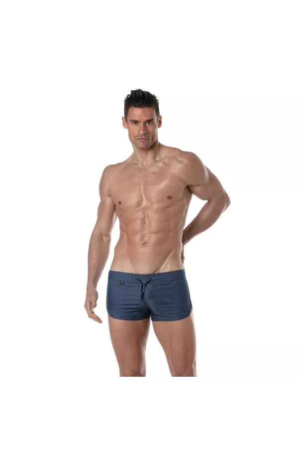 Light Denim Retro Short First picture