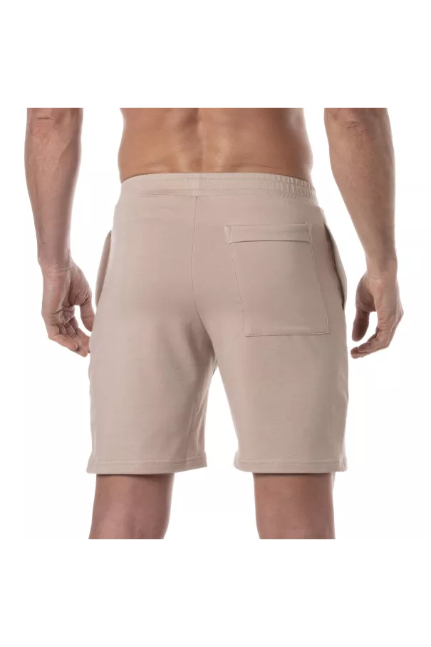 Bamboo Zipped Pocket Short  from the back