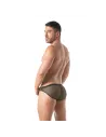 Men Wearing a Circuit Fishnet Mini briefs Black For Men